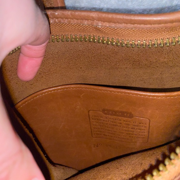 Vintage Coach Janice Leather Shoulder Bag 90s - Picture 9 of 13